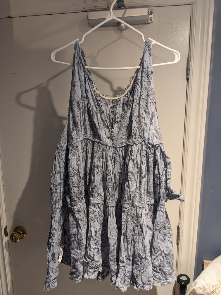 free people shirt Dress thumbnail