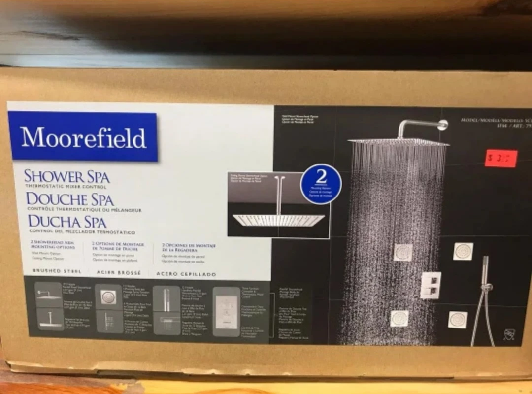 shower spas for you! brand new in the box made from Moorefield thumbnail