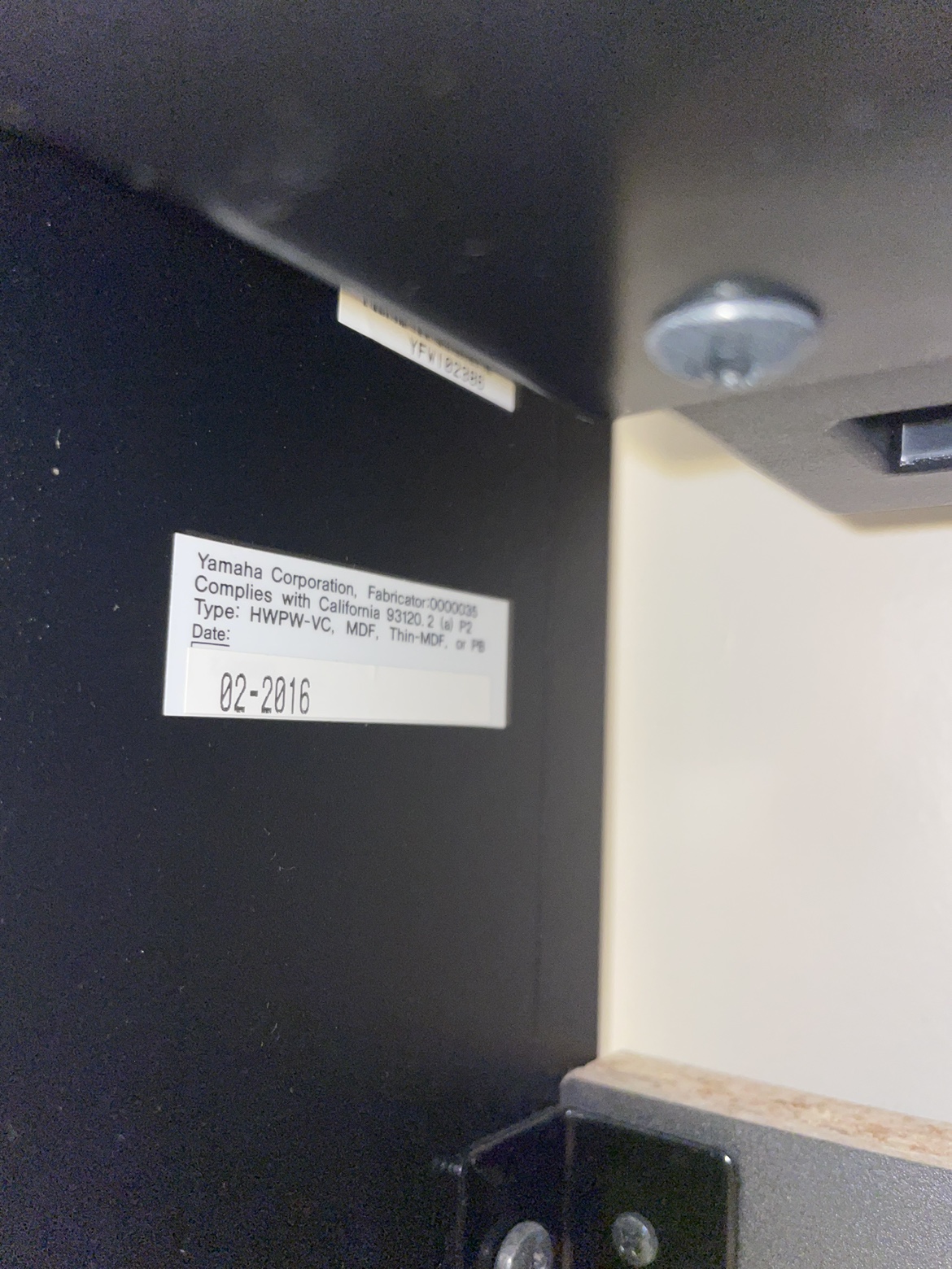$650 YAMAHA P-115 digital piano & stand & chair & pedal - photo 3