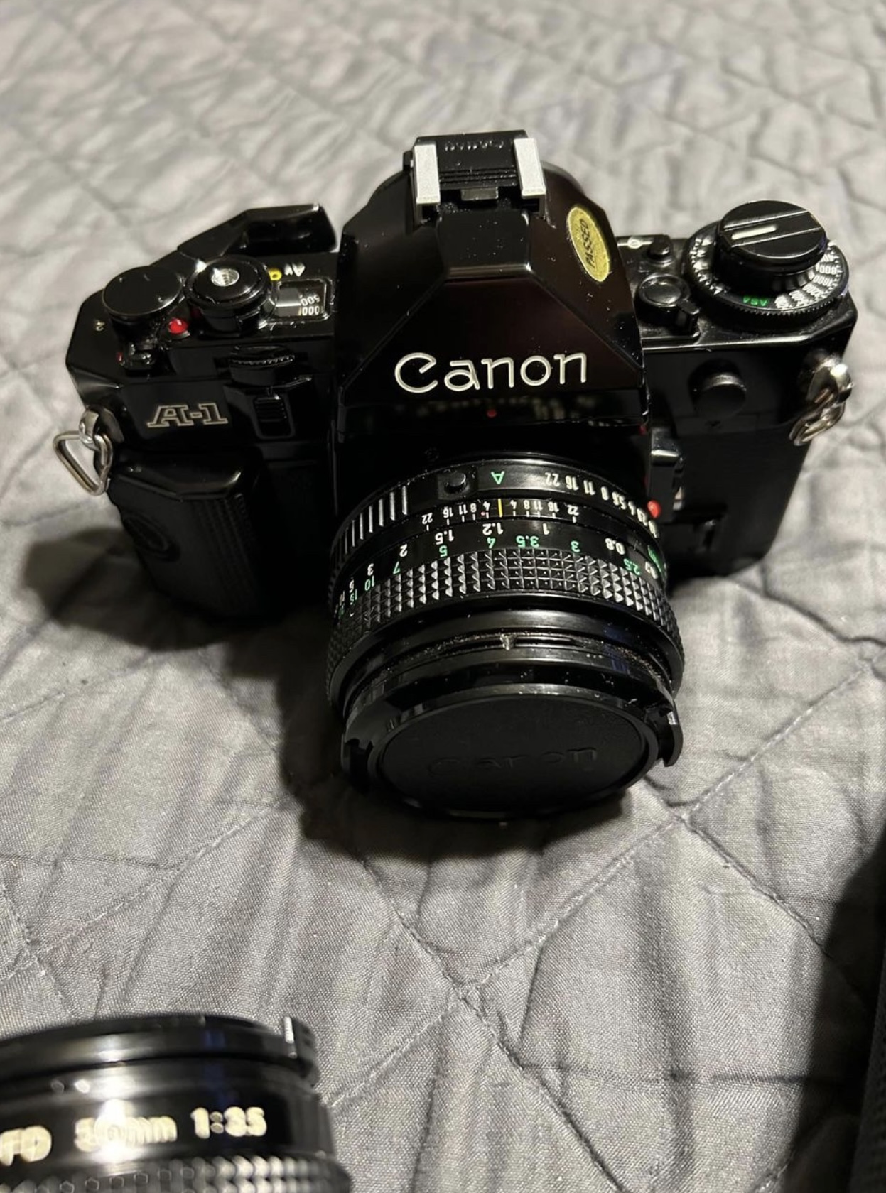 [MINT] - Canon A-1 SLR 35mm Film Camera with 3 Lens image indicator(3)