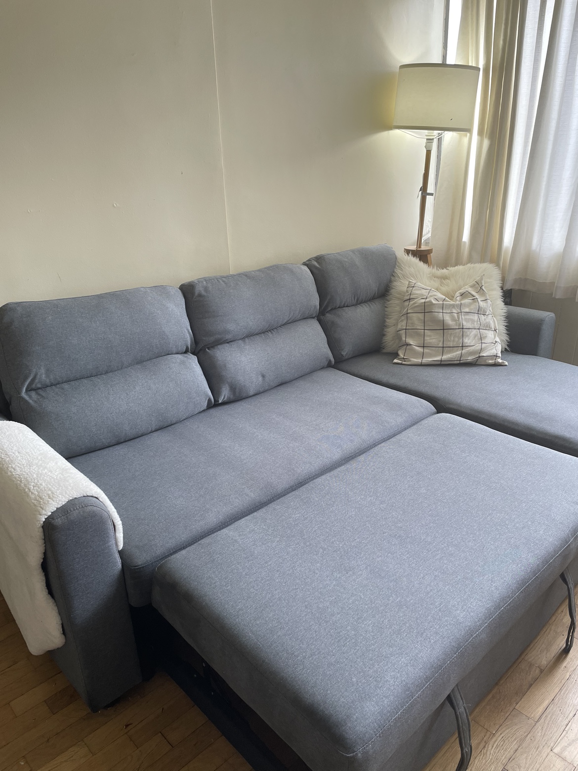 Moving Sale! Gray Sofa Bed - photo 4