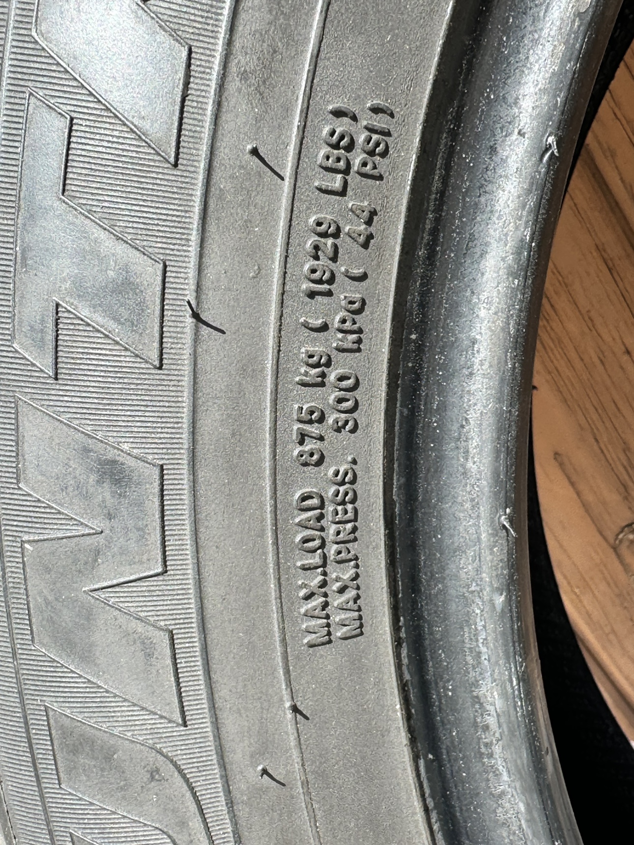 Set of 4 tires image indicator(3)