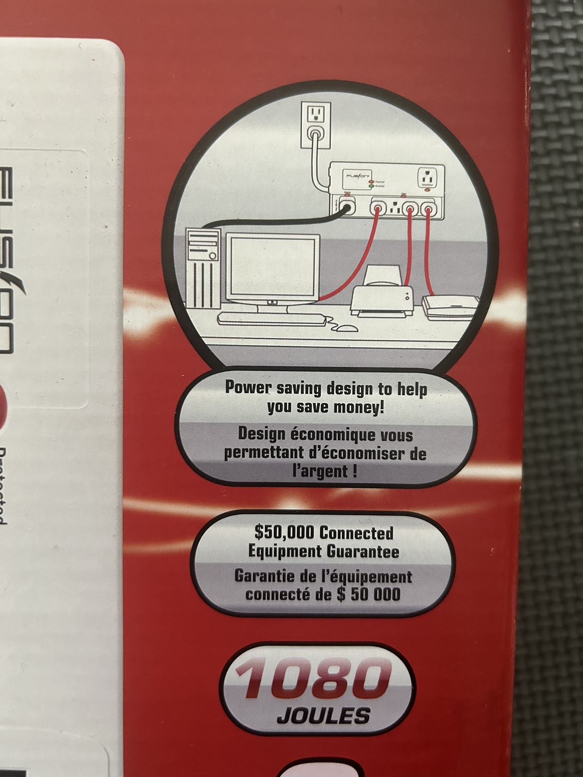 Fusion Smart Surge Power Protector - 6 outlets - photo 2