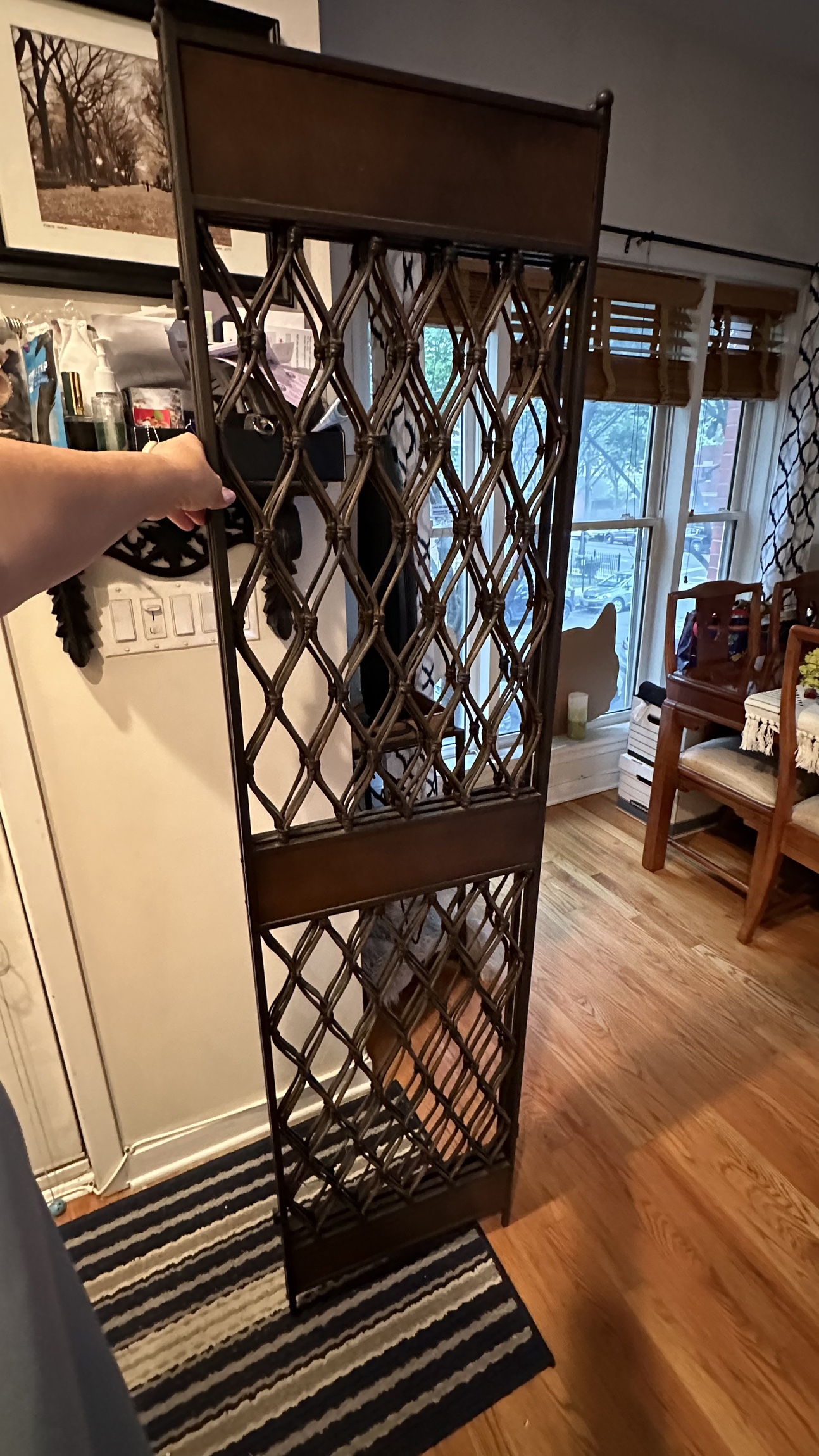 3 panel Wicker Screen - photo 5