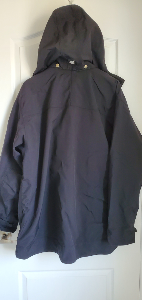 Carhartt Shoreline Coat Rain Jacket Waterproof Black XL - photo 2