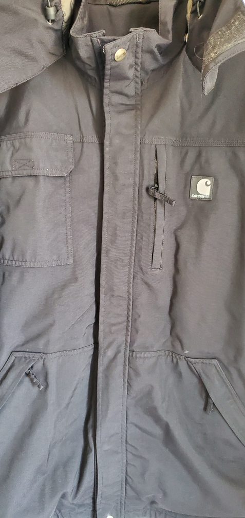 Carhartt Shoreline Coat Rain Jacket Waterproof Black XL - photo 3