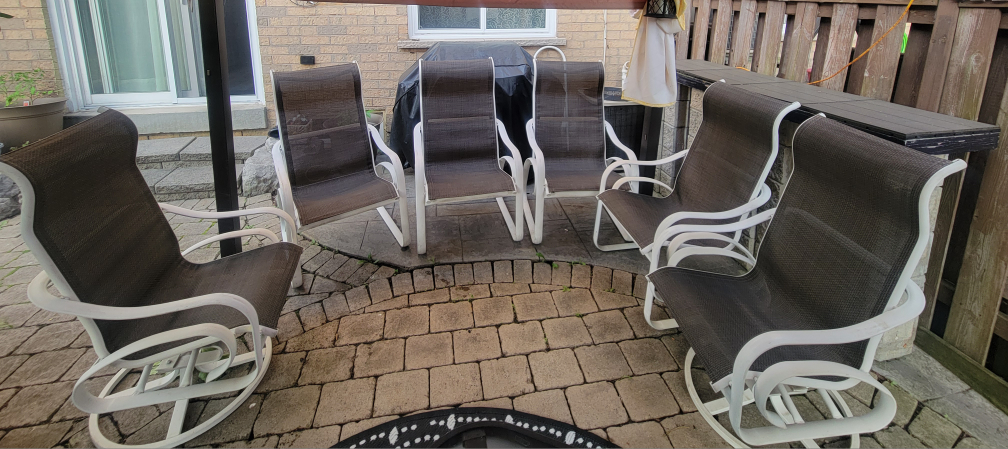 6 Outdoor chairs - photo 2