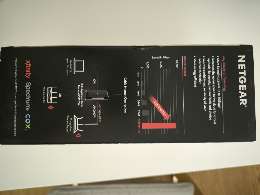 Modem Netgear Nighthawk CM1200 Docsis 3.1 - photo 4