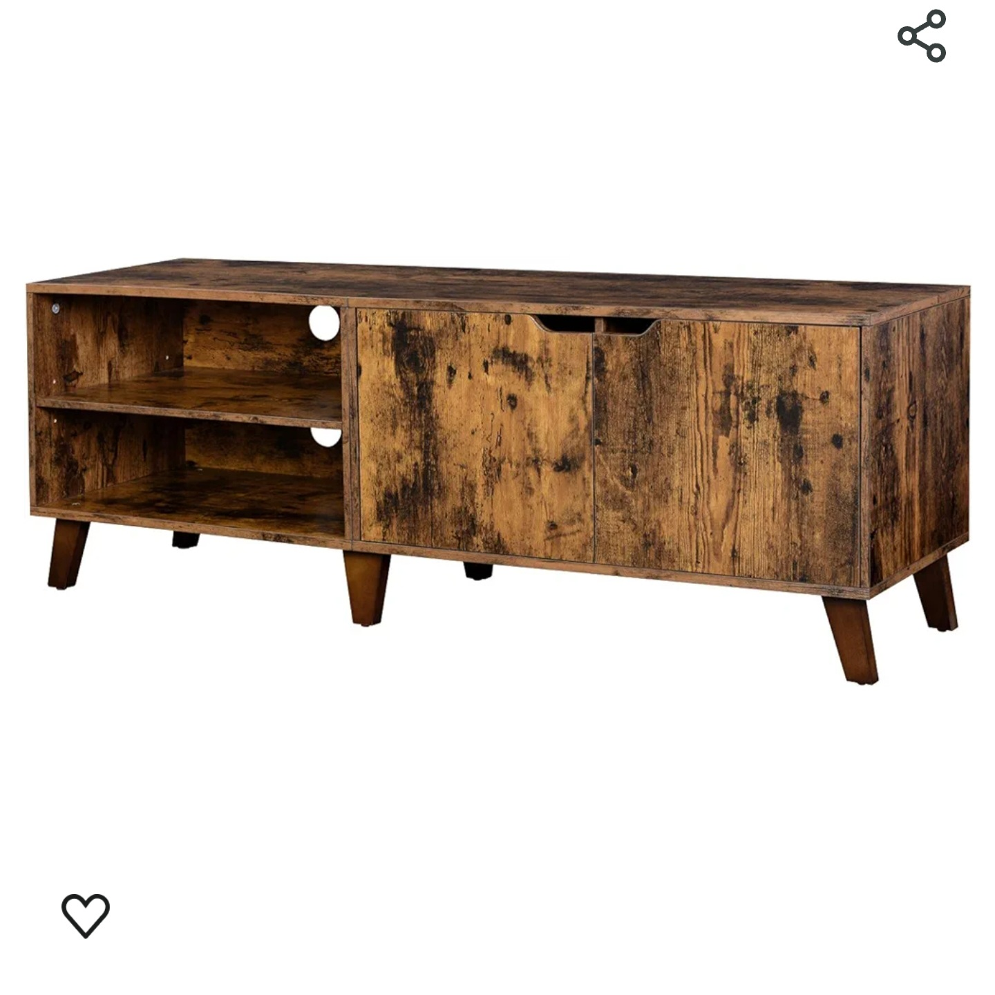TV Stand, VASAGLE, upto 65 inch TV - photo 3