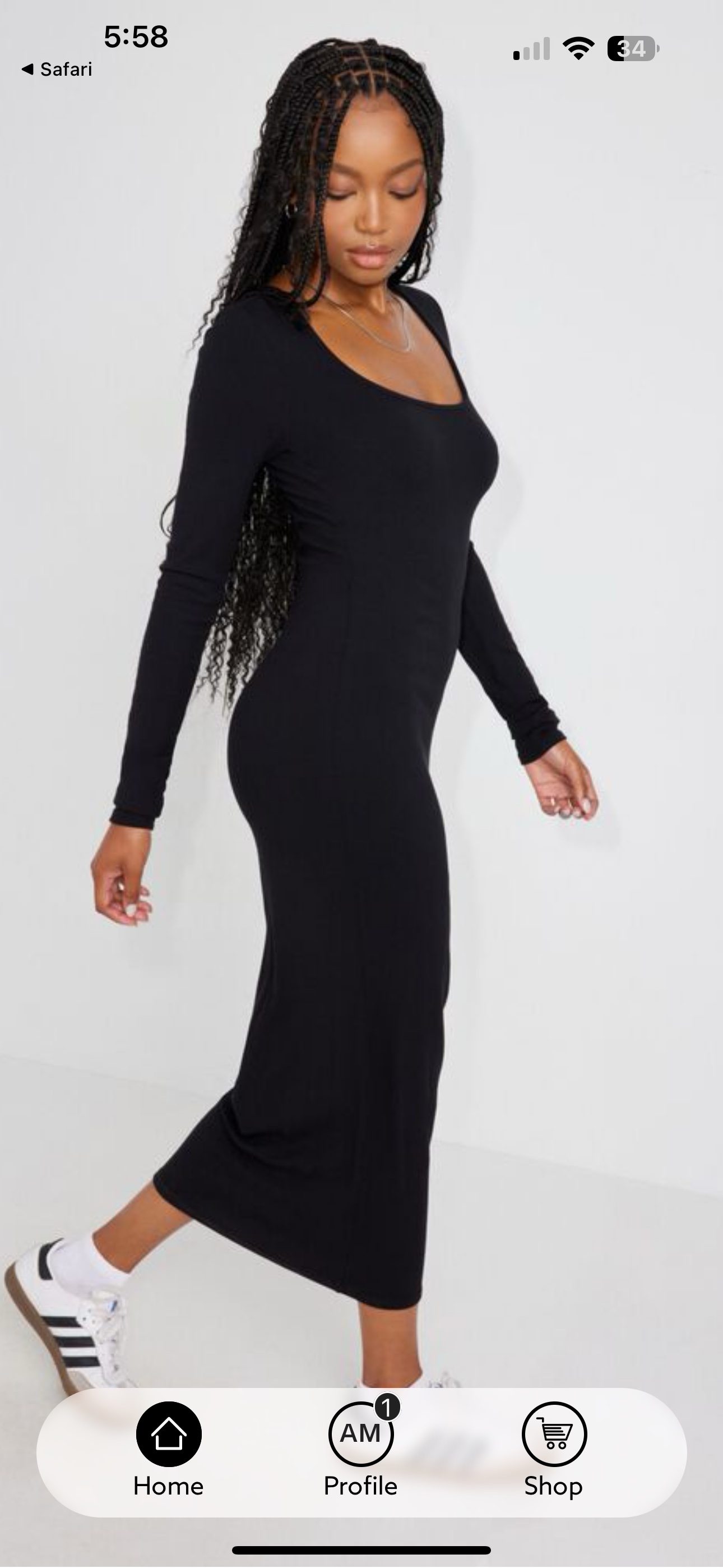Black dress - photo 2