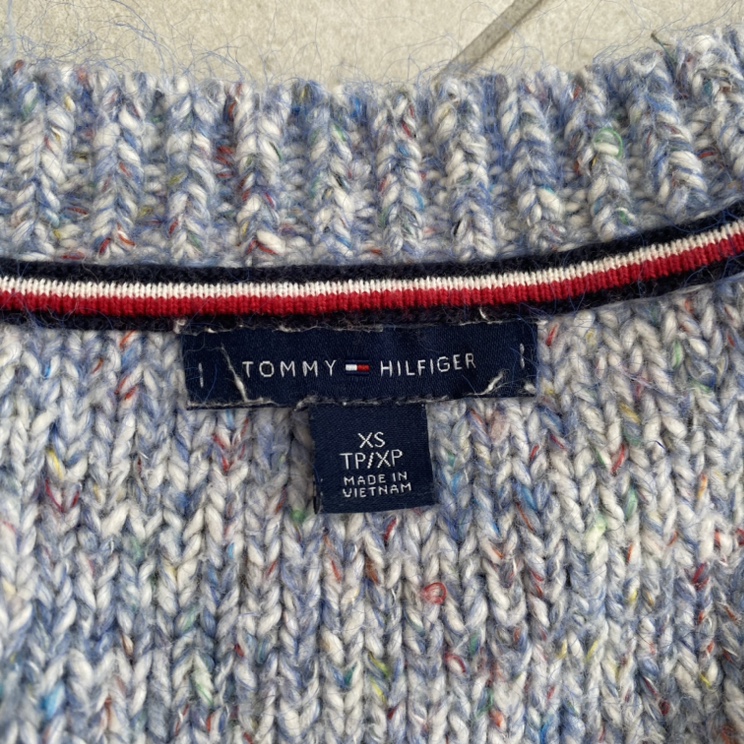 Tommy Hilfiger Blue Knit Sweater image indicator(6)
