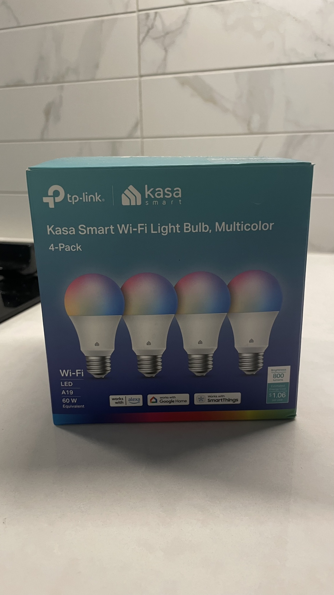 2 Kasa Smart Light Bulbs