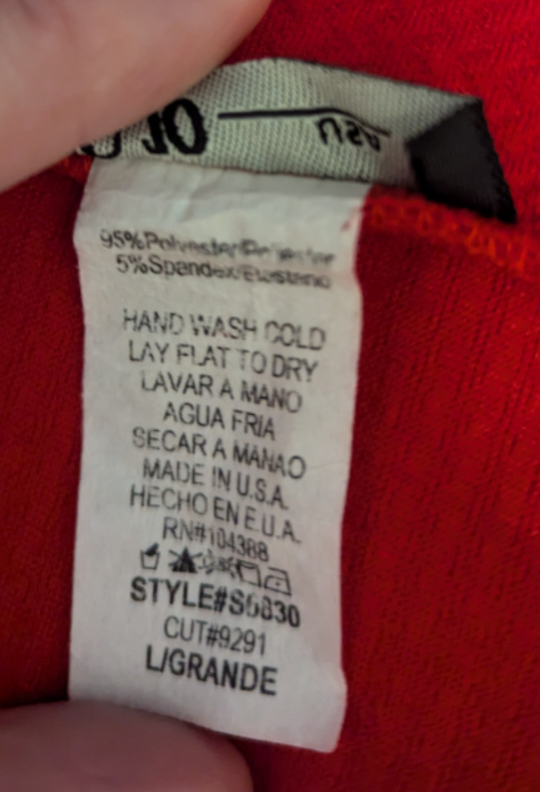 LAST CHANCE Red Pencil Skirt (lots of stretch!) image indicator(4)