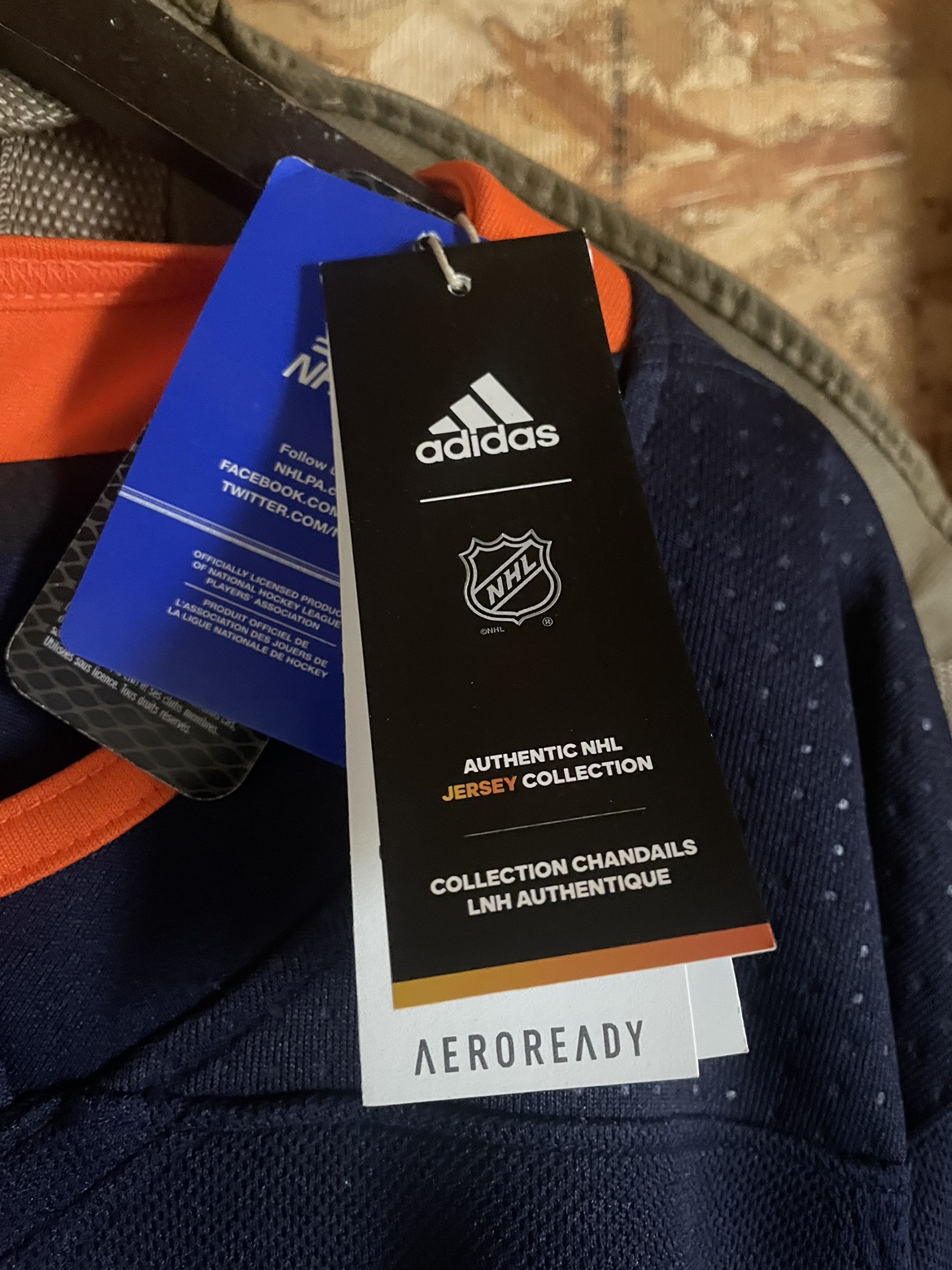 Brand new original oilers jersey with tags image indicator(4)