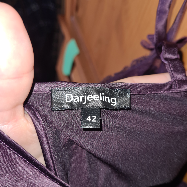 Purple laced night dress - Darjeeling image indicator(7)