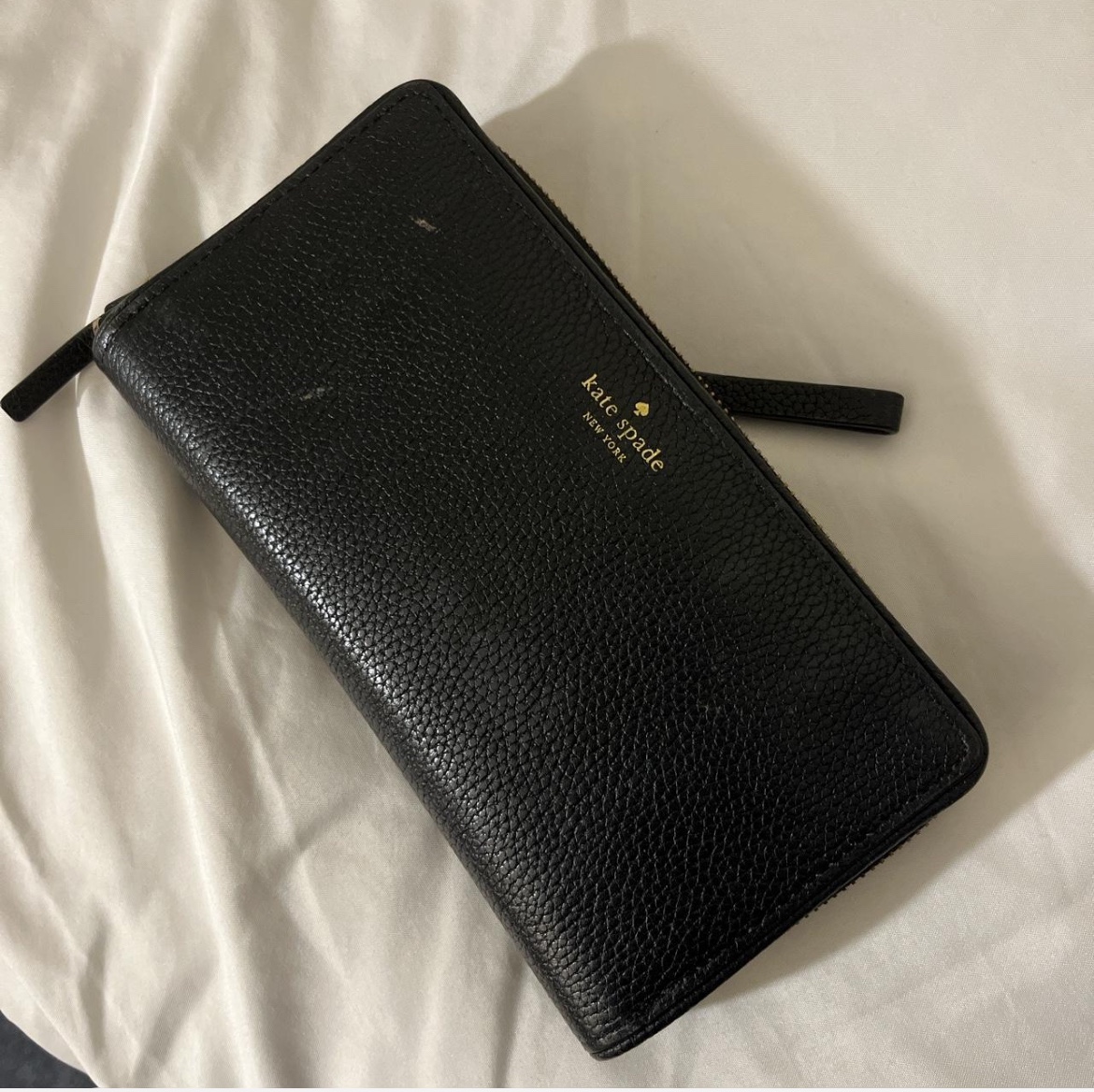 big kate spade leather wallet