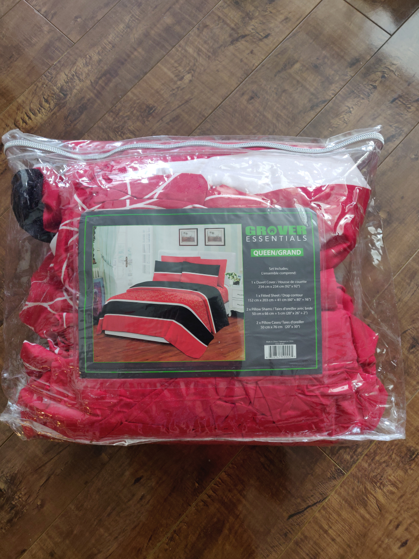 Bed cover Queen size set