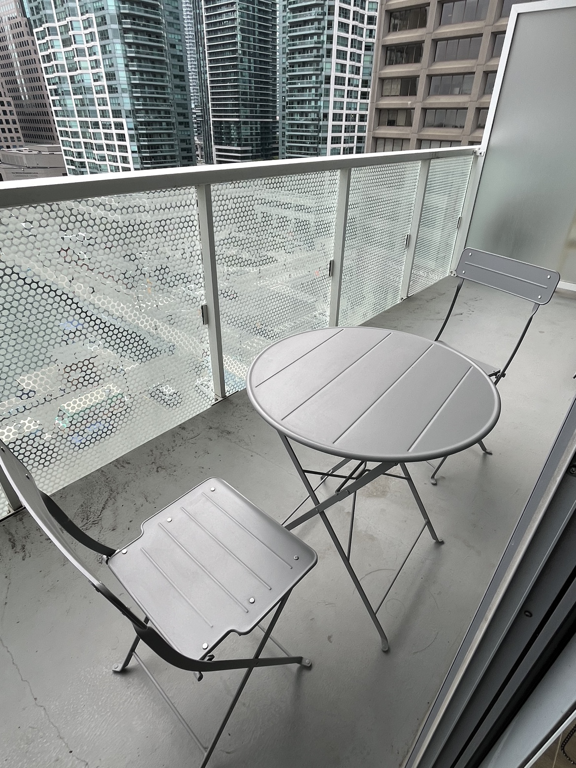 IKEA Grey SUNDSO Bistro Set - photo 2