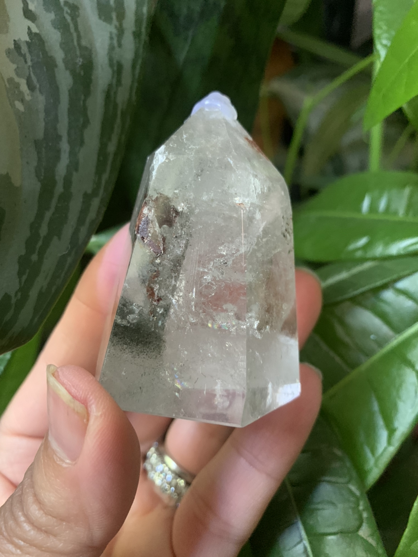 Garden quartz tower (b) | crystal image indicator(2)