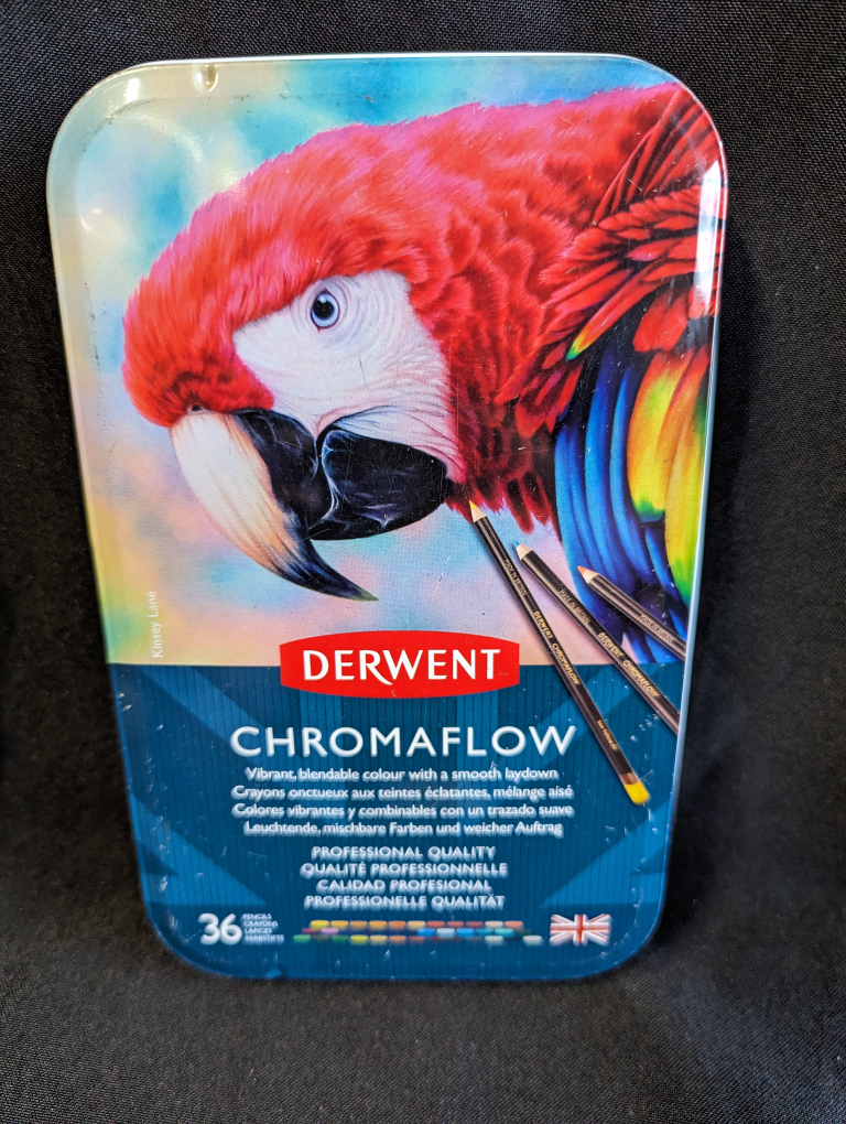 Derwent Cromaflow colored pencils thumbnail