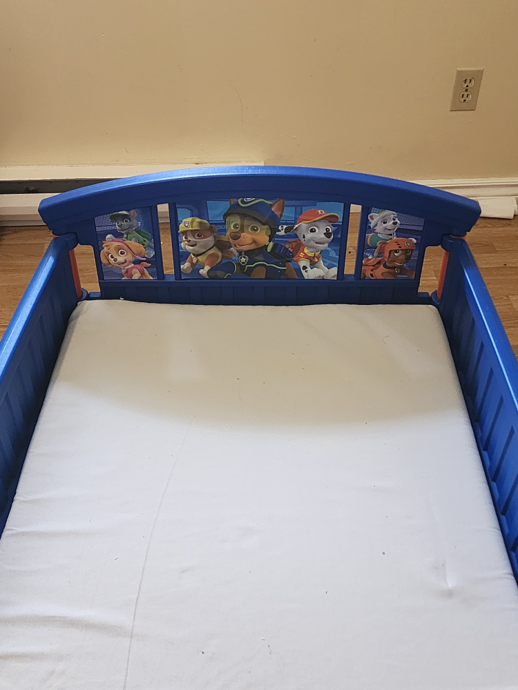 Paw Patrol toddler bed and mattress - photo 5