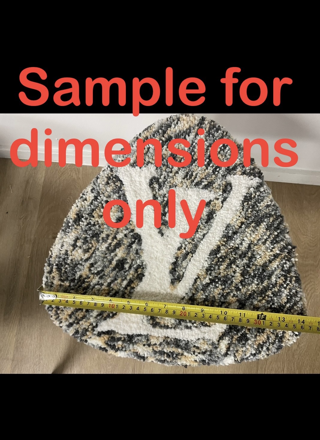 Louis Vuitton design stool with tufting top image indicator(2)