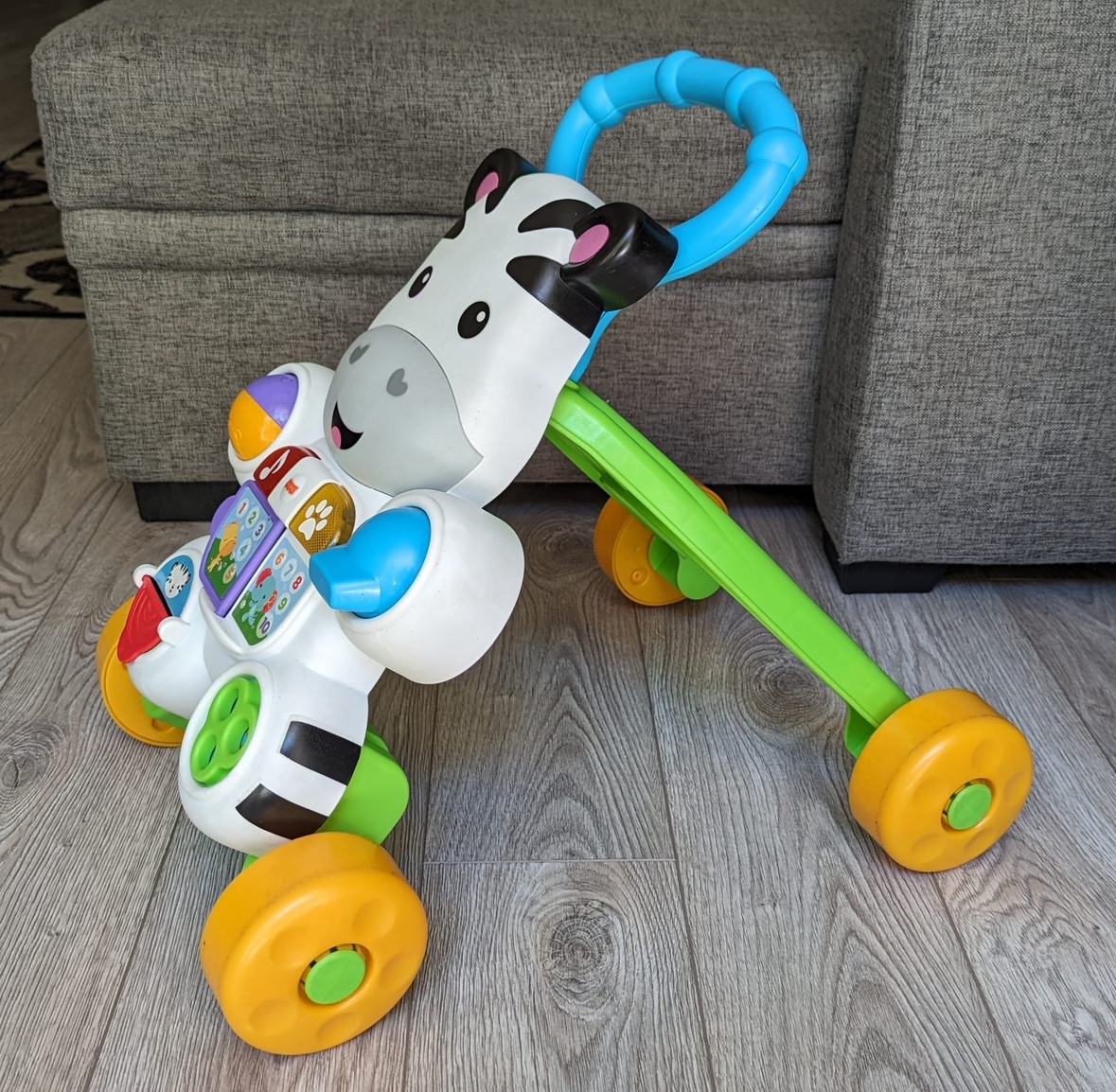 Fisher Price learn with me zebra Walker