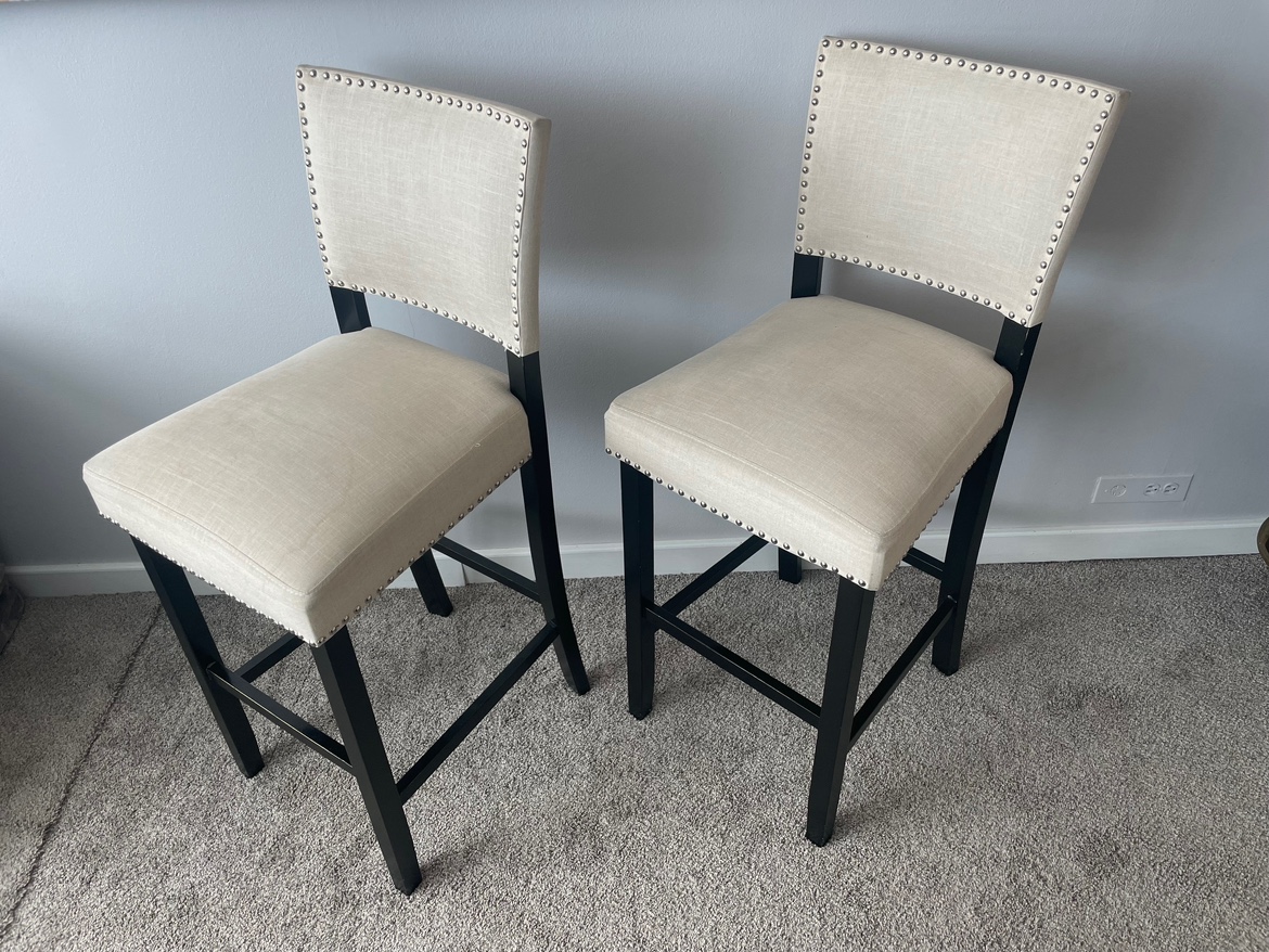 Bar stools - set of two (2)