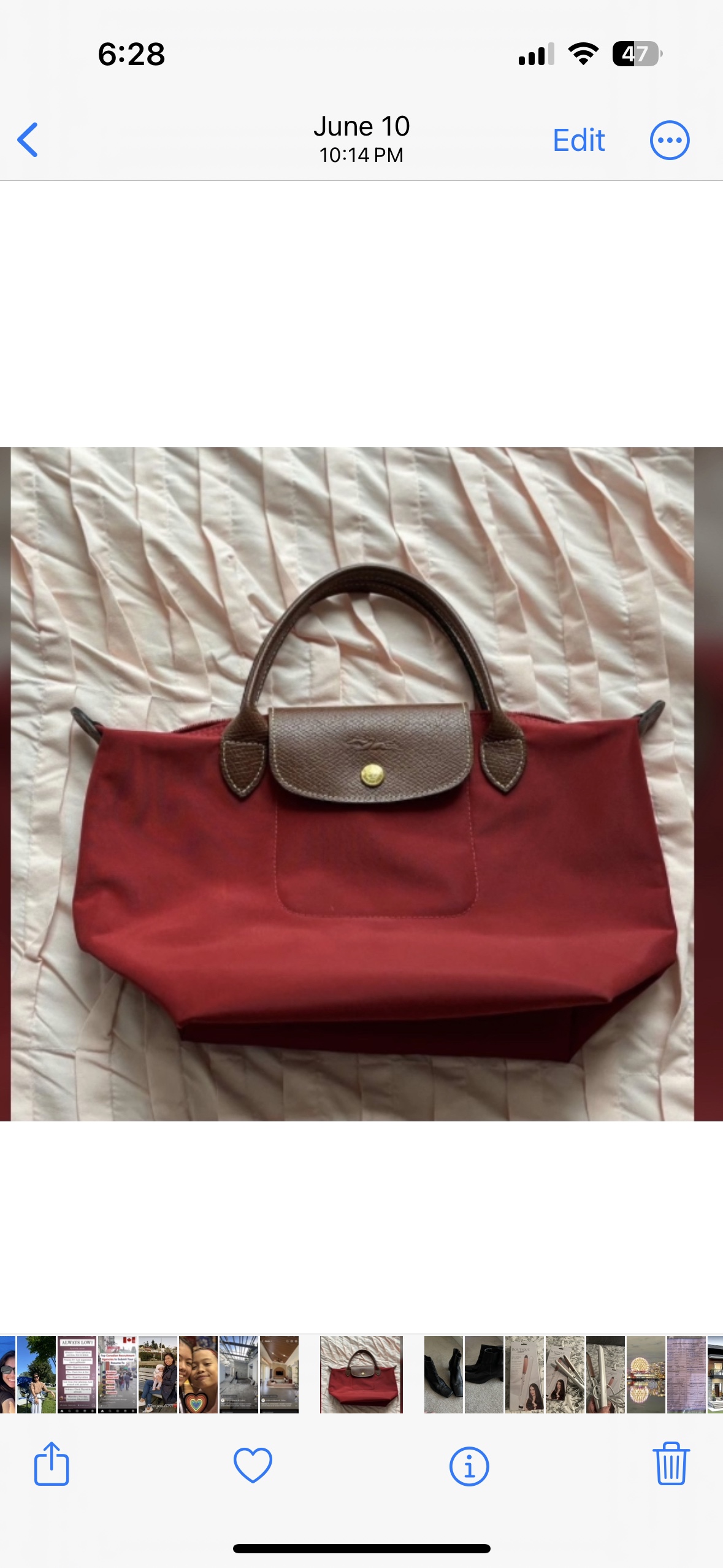 Long Champ Le Pliage Bag thumbnail