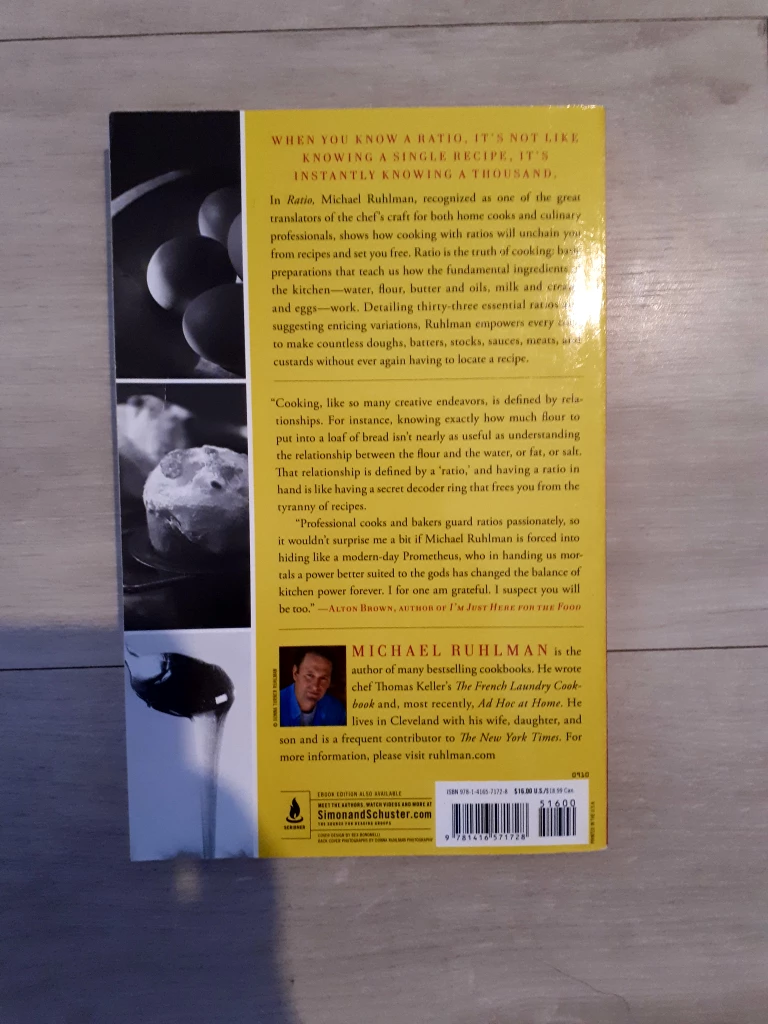 Ratio (cook book) image indicator(2)