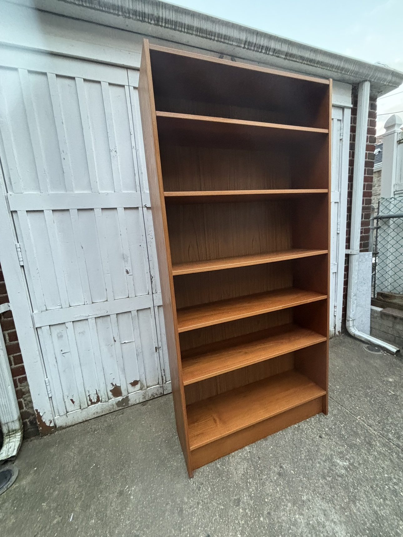 Mid century Danish teak bookcase bookshelf