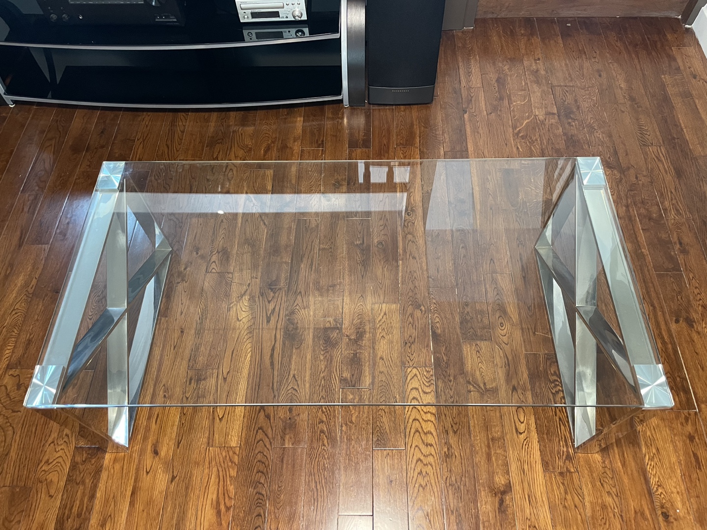Glass coffee table - photo 2