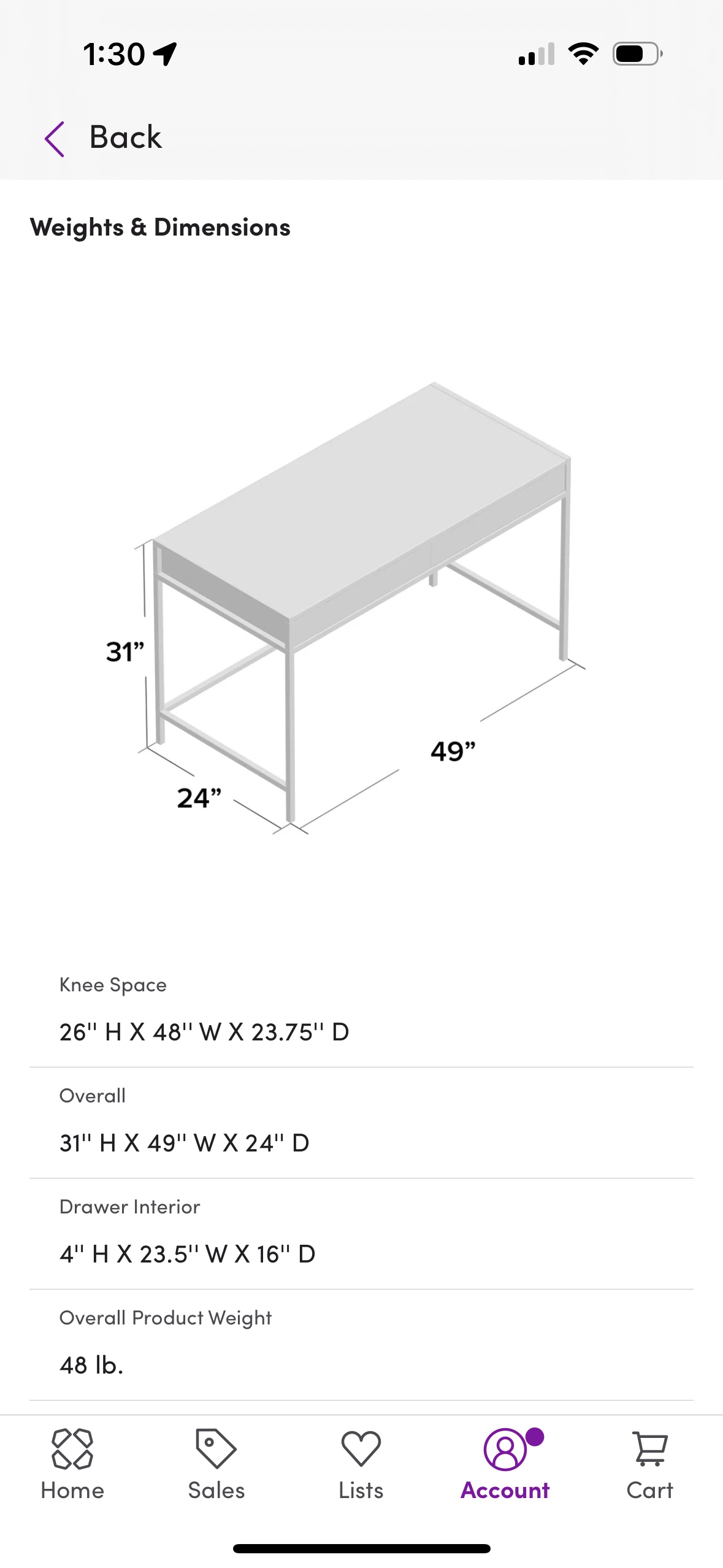 Wood desk - photo 5