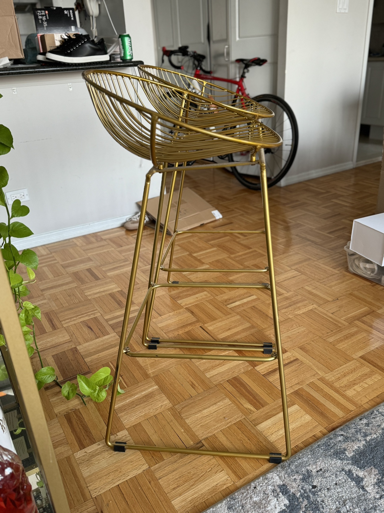 Golden Bar Stools - photo 4