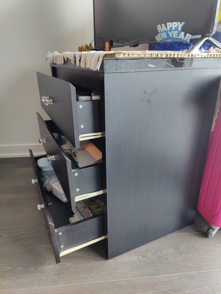 TV table with drawers for sale - photo 3