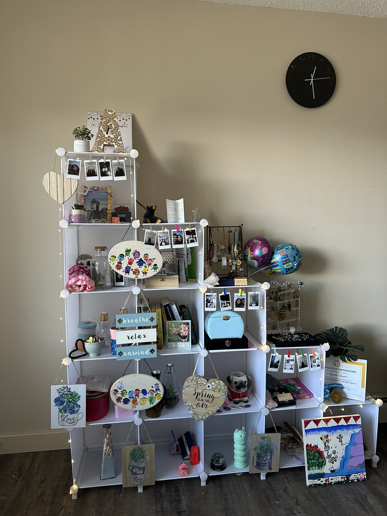 15 Cubes Flexible Storage Organizer, Closet/Clothes, (White) - photo 2
