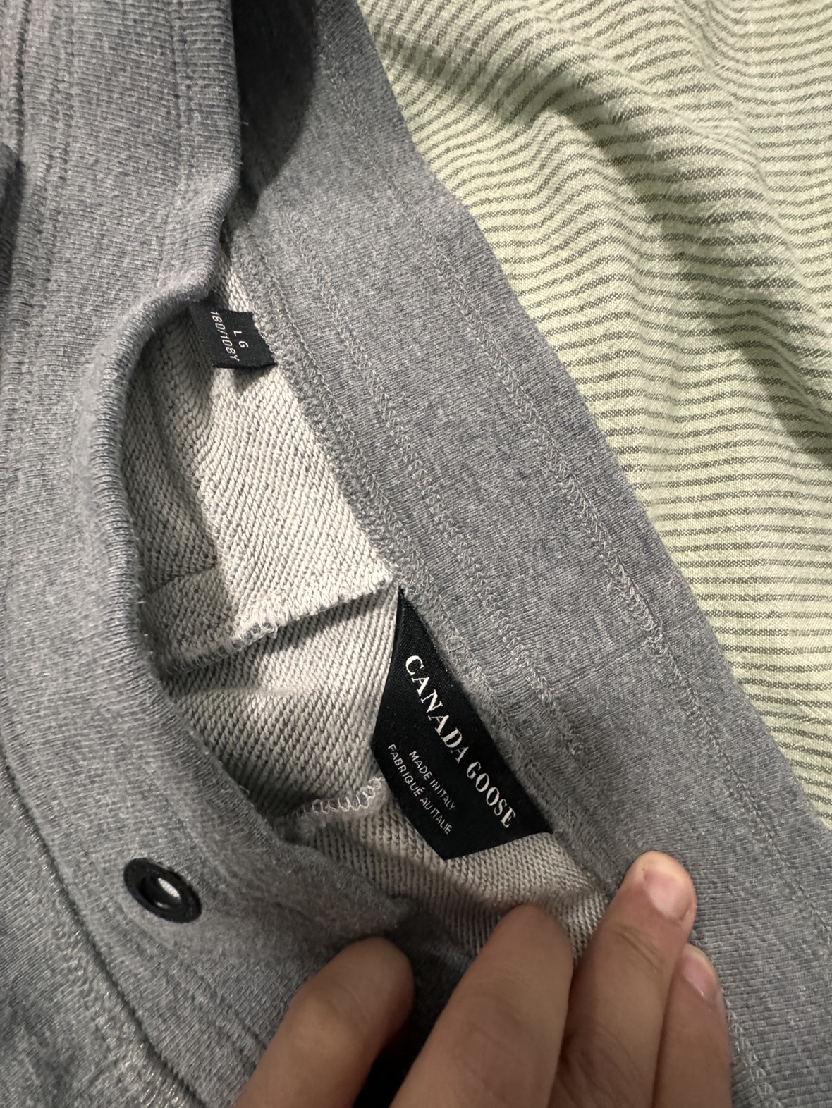 Grey Canada Goose track suit - photo 3