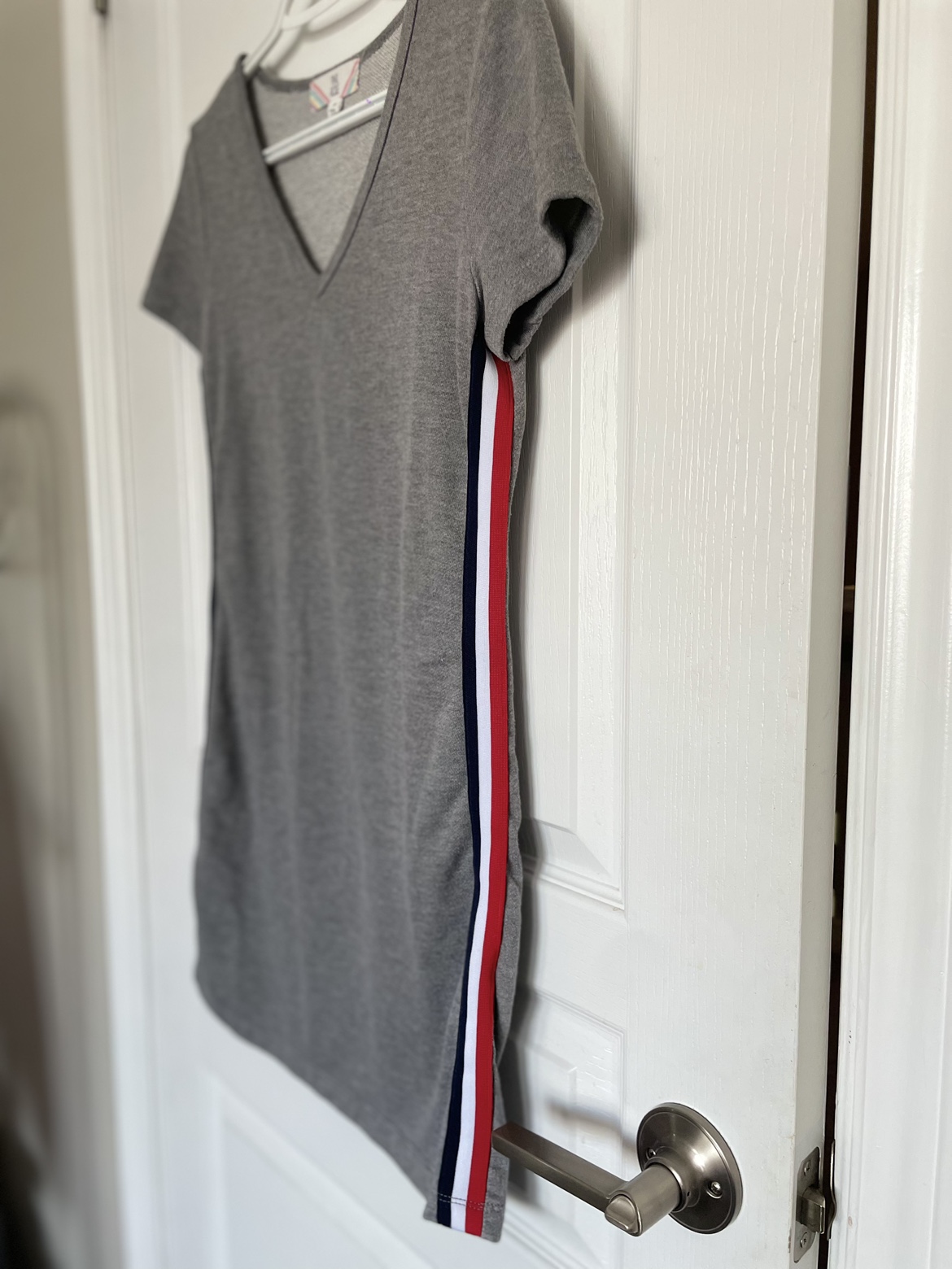 Grey T-shirt Dress - photo 2