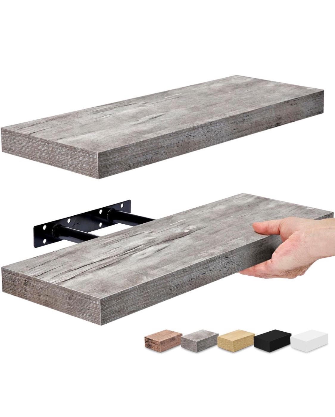 Sorbus Floating Shelves for Wall. - photo 2