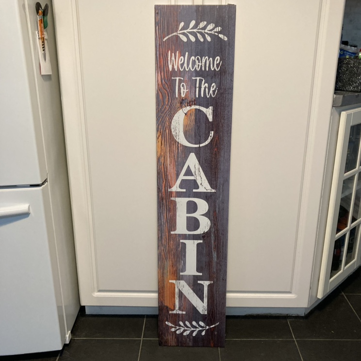 Metalic Welcome Sign (new)