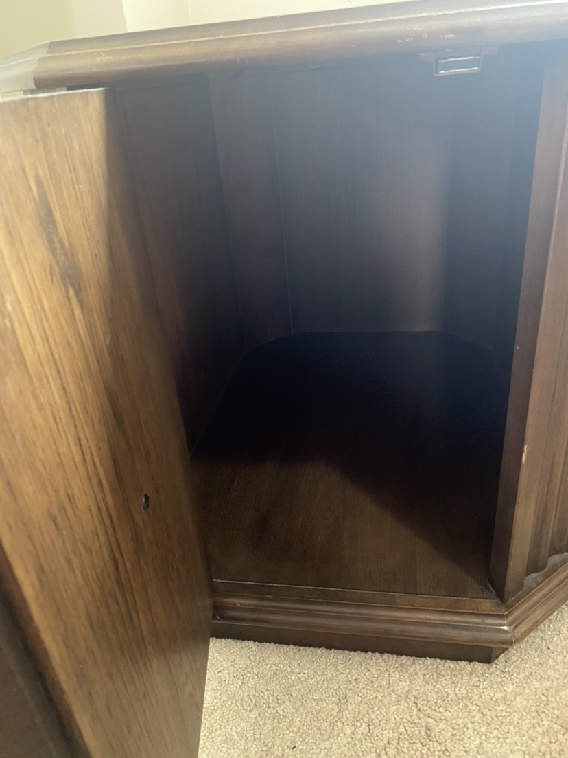 Side table - brown colour - photo 2