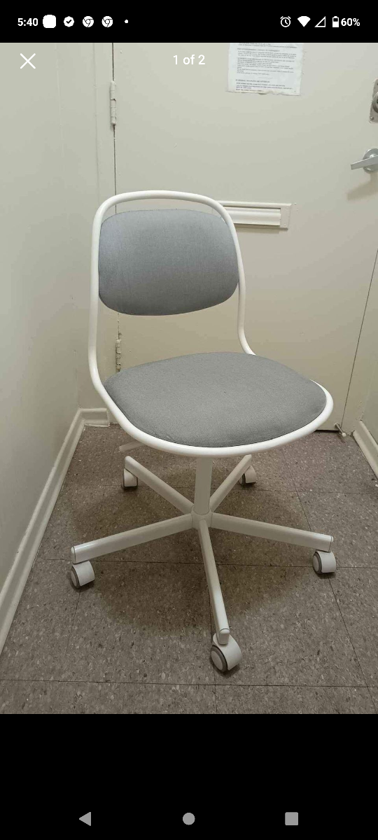 Swivel chair__        (Vissle light gray) - photo 2