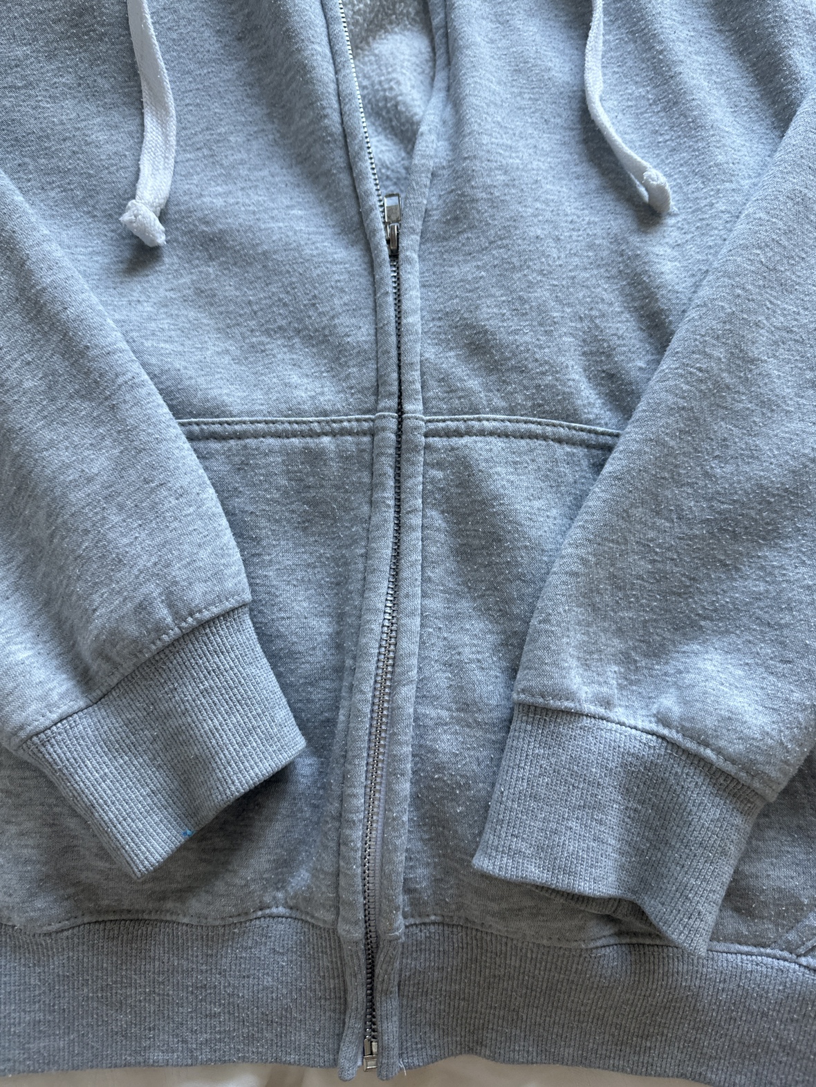 Grey Zip up baggy - photo 3