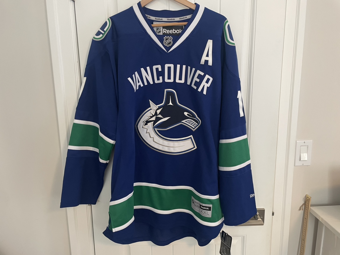 BNWT Reebok Vancouver canucks official Kesler jersey XXL thumbnail