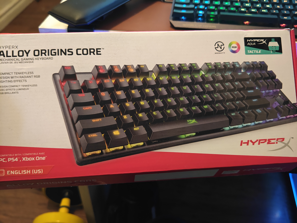 Gaming Keyboard Hyperx Alloy Origins Core thumbnail