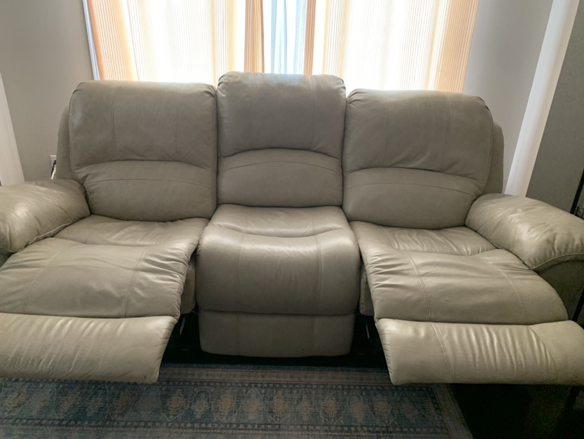 Leather Sofa Set-Reclining - photo 5