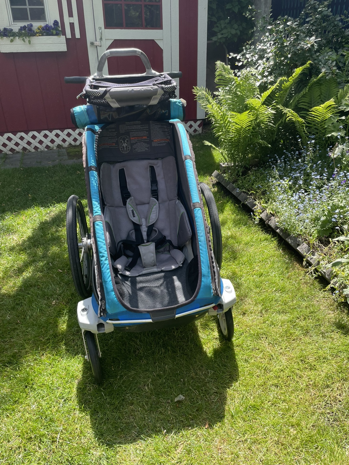 Thule Chariot CX 1  with accessories - photo 2