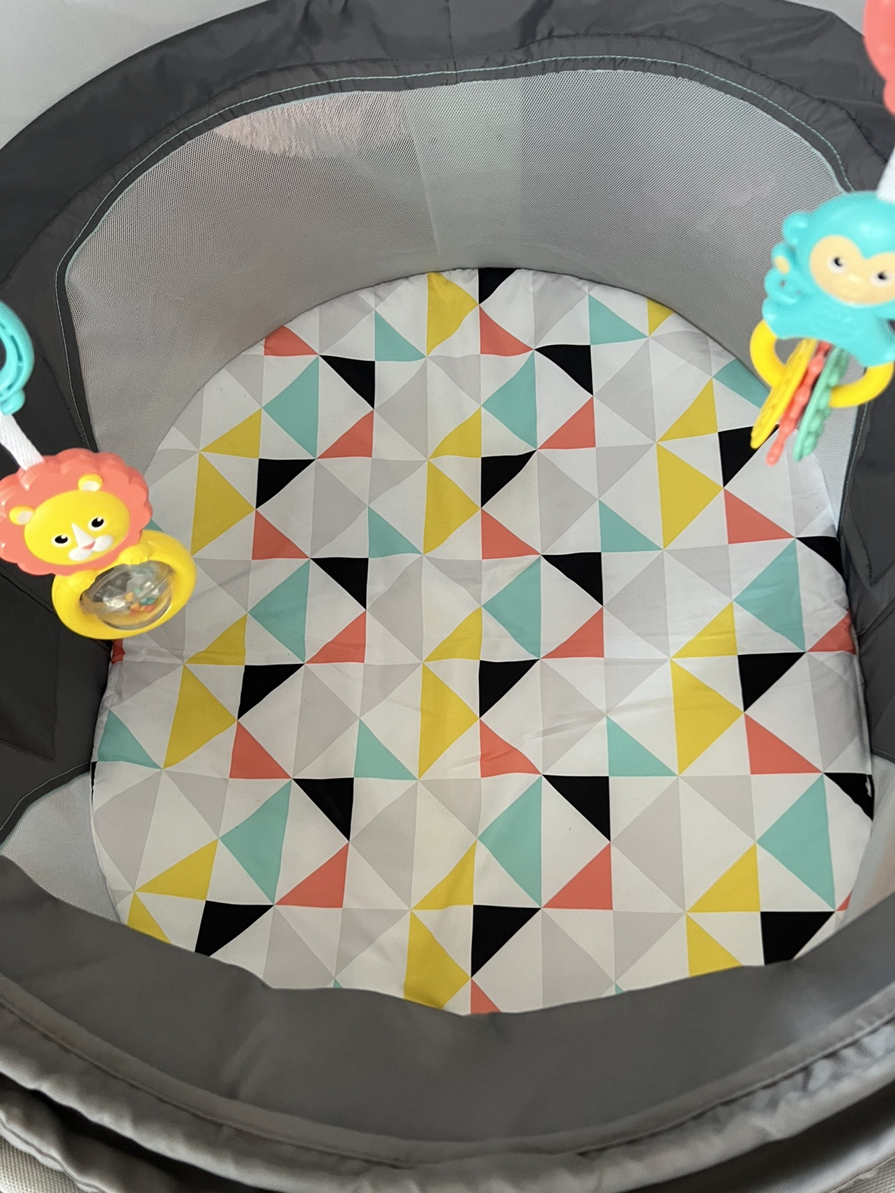 Indoor/Outdoor baby dome for summertime 🧡