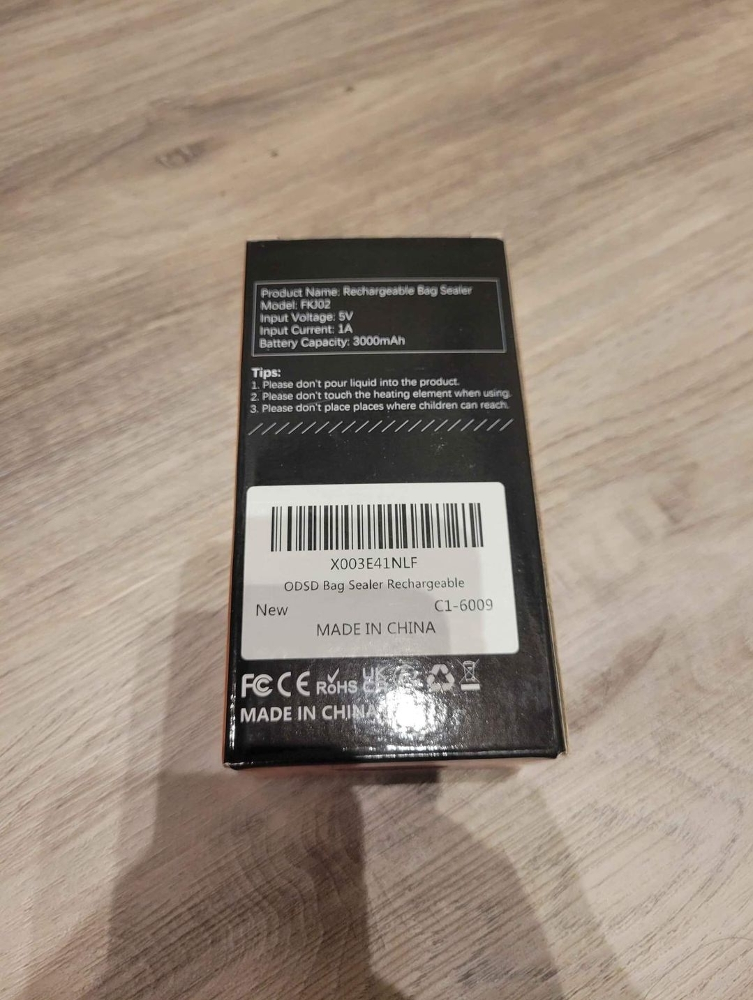 Rechargeable Bag Sealer image indicator(2)