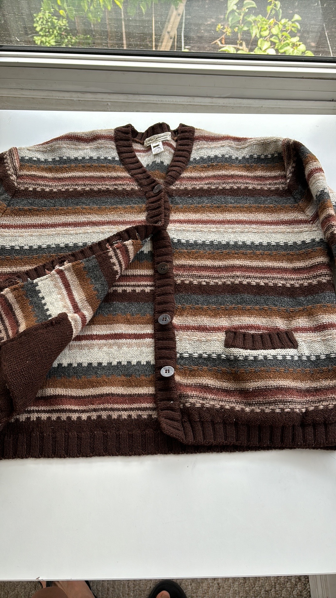 Vintage wool cordigan image indicator(3)